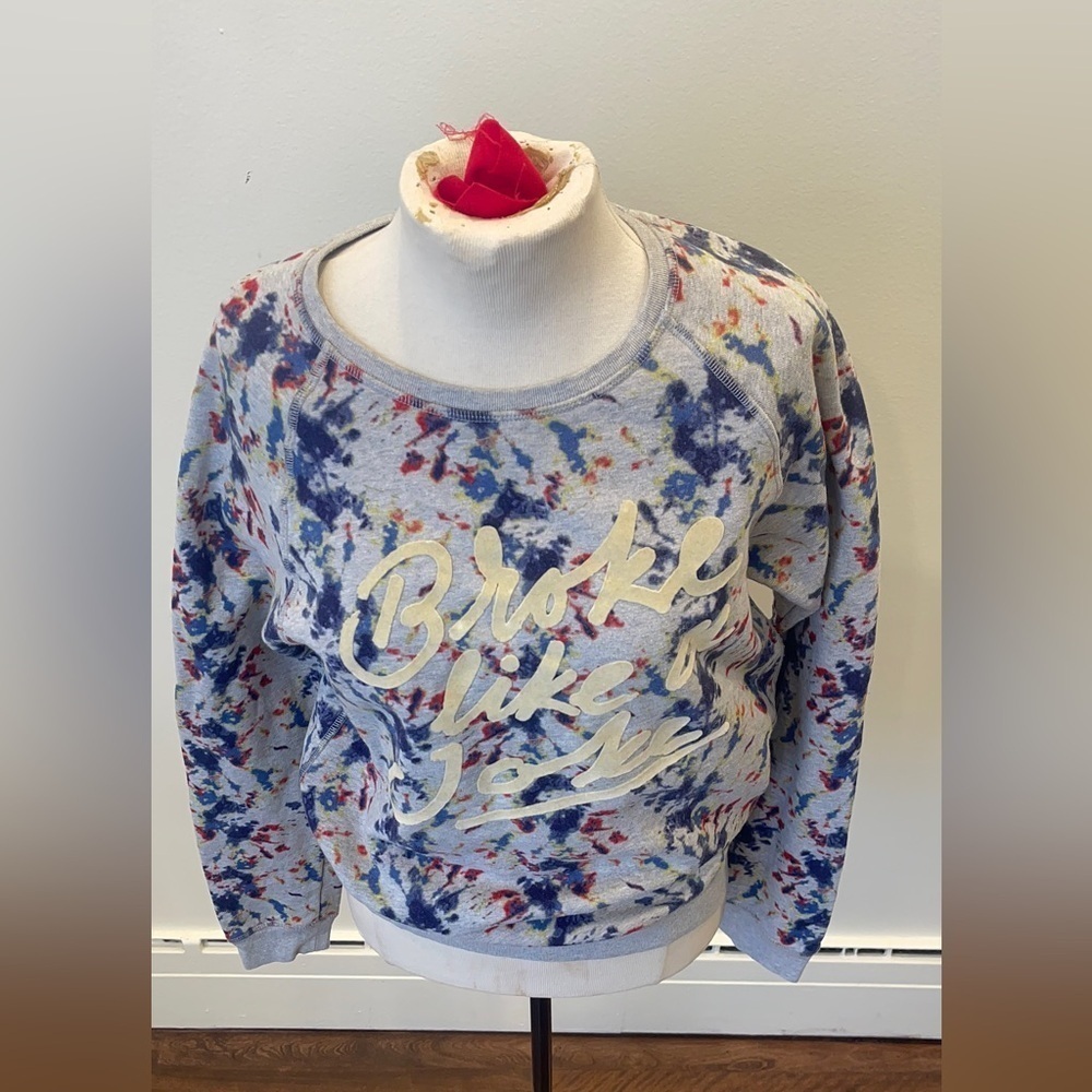 Scotch & Soda crew neck sweater | BROKE LIKE A JOKE abstract sweater men unisex - Picture 2 of 12